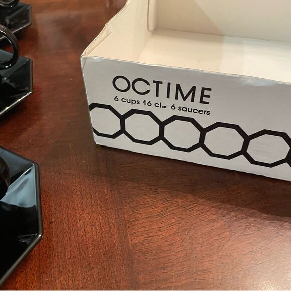 Octime Arcoroc Luminarc Espresso Coffee Set Demi-Tasse Size 3" New France - Picture 5 of 10